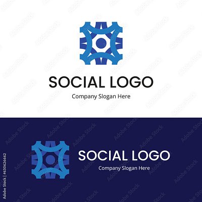 Community logo design community logo social logo