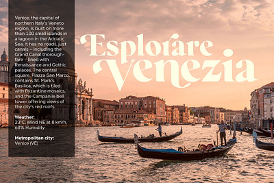 Regatto Venetian Style Typeface classy