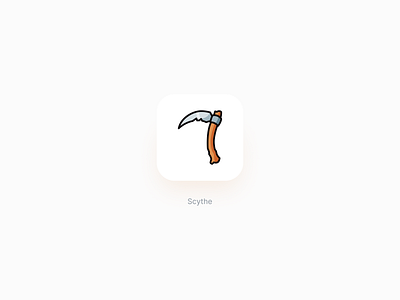 Scythe icon scythe vector weapon