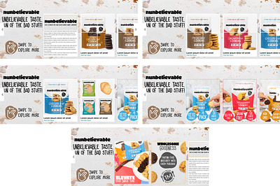 Amazon Brand Story || Pack of Cookies a content amazon amazon brand story brand story branding ebc infographics listing store front design
