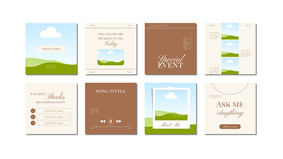 Personal - Social Media Post branding canva design instagram instagram feed instagram post instagram template personal social media template