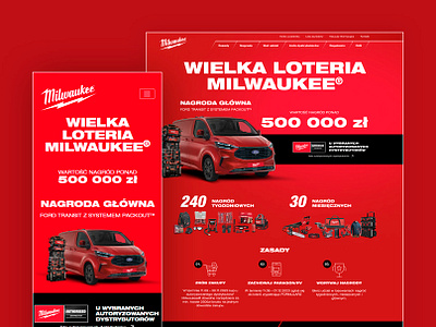 Milwaukee Lottery Website Figma UI Design components figma figma mobile figma responsive figma template figma ui design landing page milwaukee milwaukee lottery milwaukee tools mobile design one page responsive ui responsive webdesign ui ui design ui designer ui website webdesign website