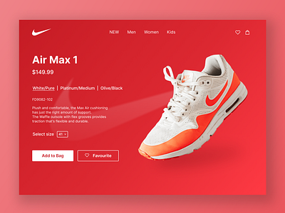 E-commerce Product Page UI Design Concept design figma graphic design ui website