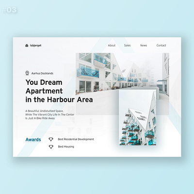 Real Estate Web UI Design Concept design figma graphic design ui website