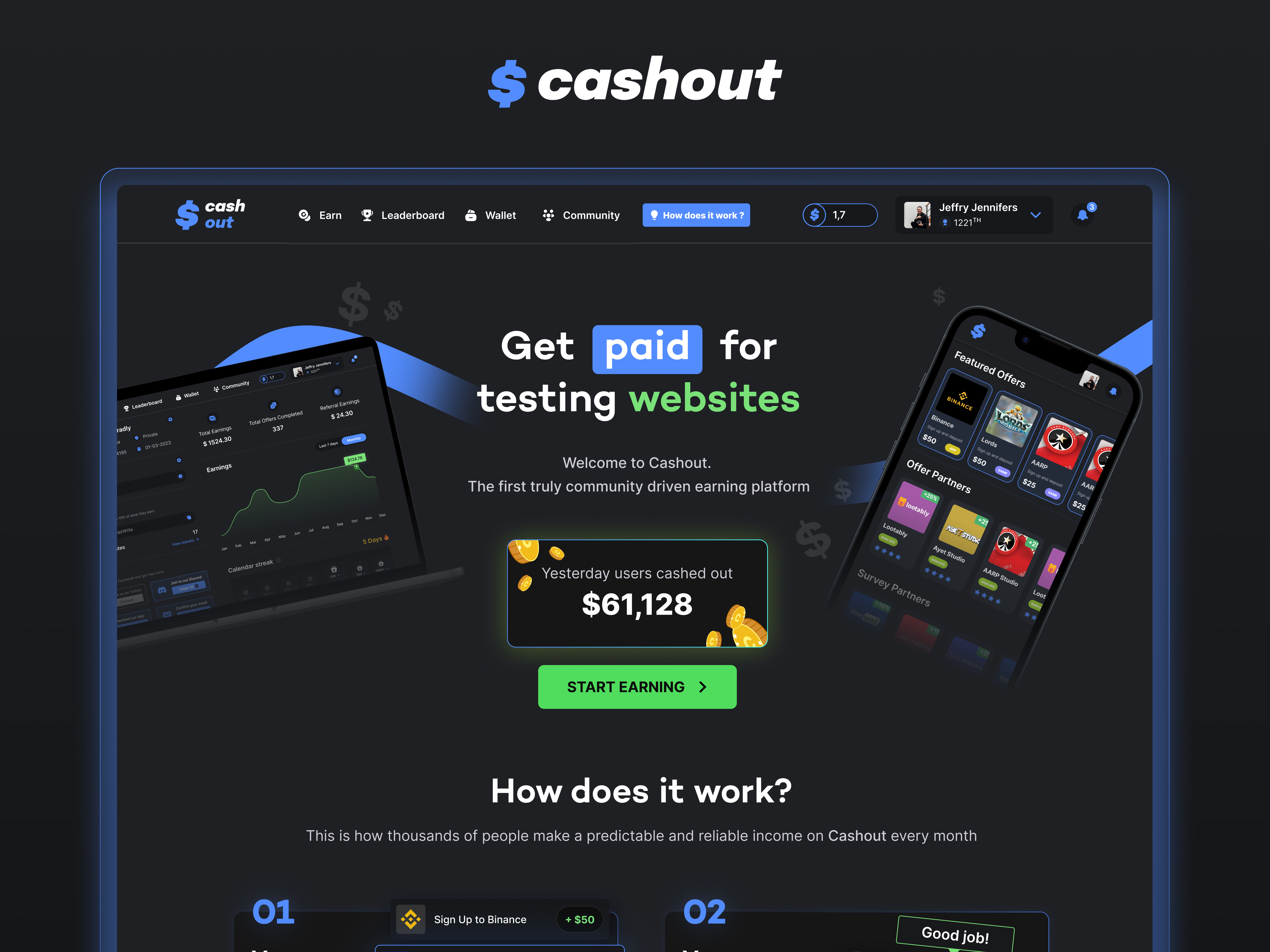 Example of Webflow Landing Page Design & Launch