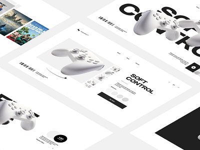 🎮 Minimalist Shop Controller ai app branding cart checkout controller dailyui design game gamer illustration shop ui ux