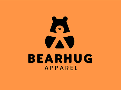 bearhug bear branding clothes comfort cozzy friendliness human logo people scarf warmth