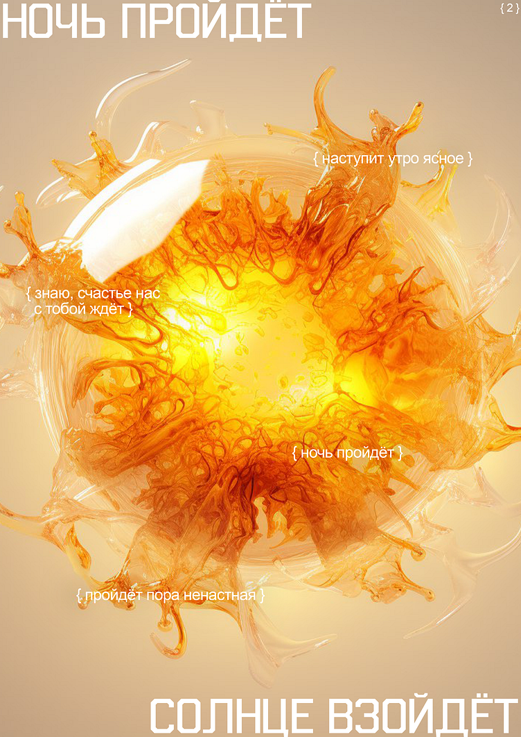 Poster Challenge 2 by Aleksandra Volkova on Dribbble