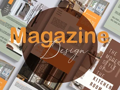 Interior Magazine design design designer graphic design interior magazine
