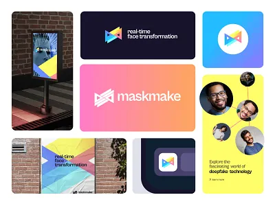 Logo, Futuristic, AI Technology, Face Changer, Deepfake, M logo ai tech logo artificial intelligence brand design branding deepfake technology ecommerce face transforamation lettermark logo logodesign logos logotype m logo mask modern logo symbol tech logo tech startup logo vector web3 logo