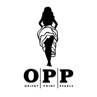 O.P.P. Oysters branding graphic design illustration logo oysters