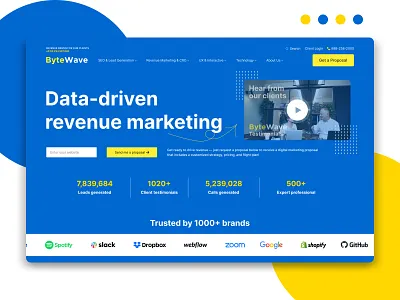 Digital Agency Landing Page design digital agency digital marketing seo