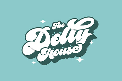 The Dolly House Logo Design brand identity branding branding design country dolly dolly parton logo logo design logodesign logotype primary logo retro retro logo visual identity western western design
