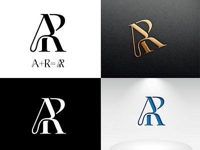 AR Logo ! animation ar logo branding creative logo graphic design illustration logo logo design minimal logo modern logo ra logo
