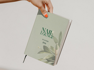 Planner | Nail Lounge Brand agenda branding branding design design digitalmarketing graphic design illustration logo planner ui ux vector