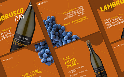 wine club | social media graphic design