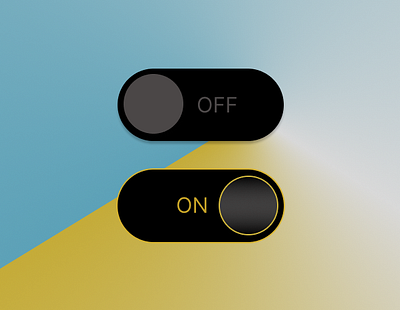 DailyUI Challenge 015 - On and Off Switch 3d animation branding dailyui graphic design logo motion graphics ui