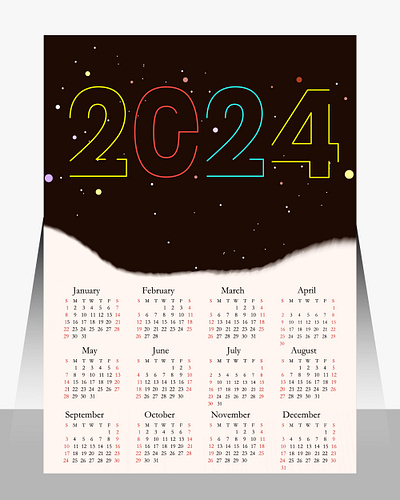 calendar 2024 graphicsujon71