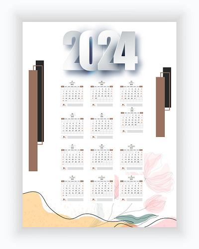 calendar 2024 graphicsujon71