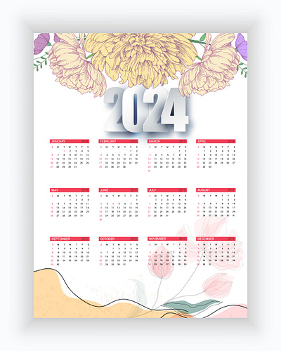 calendar 2024 graphicsujon71