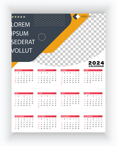 calendar 2024 , graphicsujon71