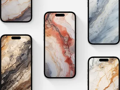 Marble Wallpaper Pack abstract android ios ios 17 iphone marble mobile stone texture wallpaper wallpaper pack