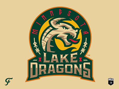 NLL UnBOXed - Minnesota Lake Dragons branding dragons lacrosse lake lax minnesota minny nll nordic sports vikings wild