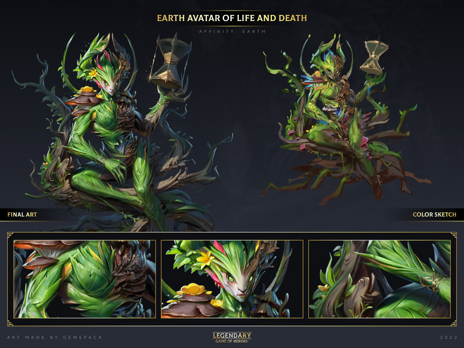 Earth Avatar of Life and Death by GAMEPACK on Dribbble