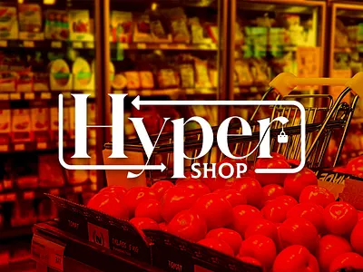 Hypershop - E-Commerce Website Logo+Branding halal dizworld hypershopdesign rizwansdesignkit