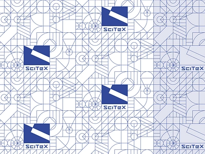 SciTex arrow brand branding contur design development font geometry identity illustration line logo logotype pattern research scientific ski tex