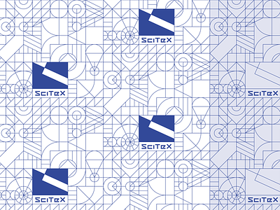 SciTex arrow brand branding contur design development font geometry identity illustration line logo logotype pattern research scientific ski tex