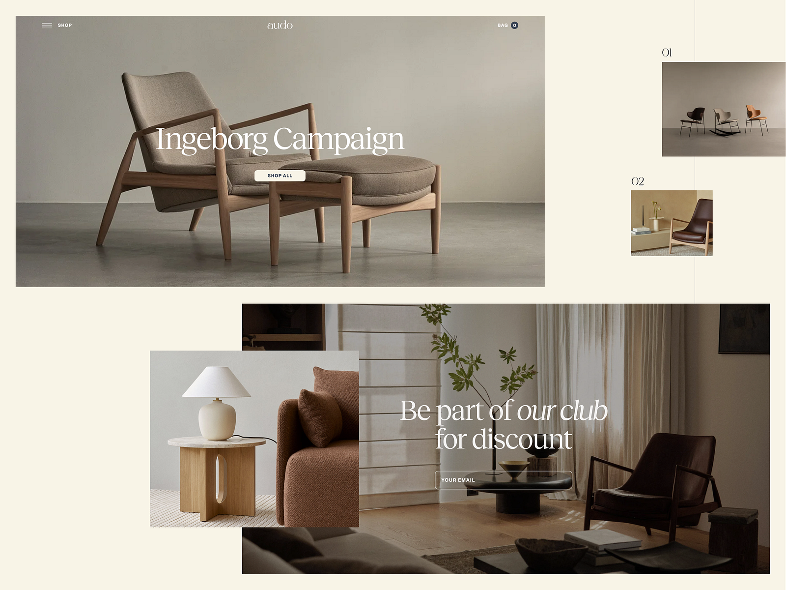 Audo Ecommerce by Teodora Džudović on Dribbble