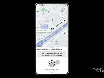 Gamifying Ride Confirmation 'Wait Time' in Uber advance prototyping animation appdesign design gamification motion design motion graphics proto prototype prototyping uber app ui ui animation ui design ui motion design ui prototype ui ux ux design ux ui ux ui design