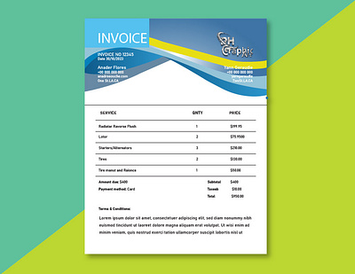 Invoice Design invoice design