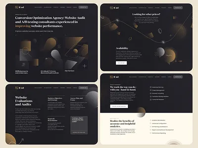 RND Agency — Web Design agency agency website company website design home page illustration interface landing page ui user experience ux web design website