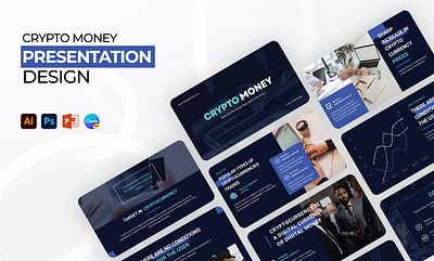 Crypto Money Presentation business presentation canva presentation design graphic design pitch deck powerpoint powerpoint presentation presentation design