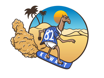 Kuwait 82 animal animal illustration camel desert design fun graphic design illustration illustrator kuwait playful playful illustration sand sand surfing vector vector art vector illustration