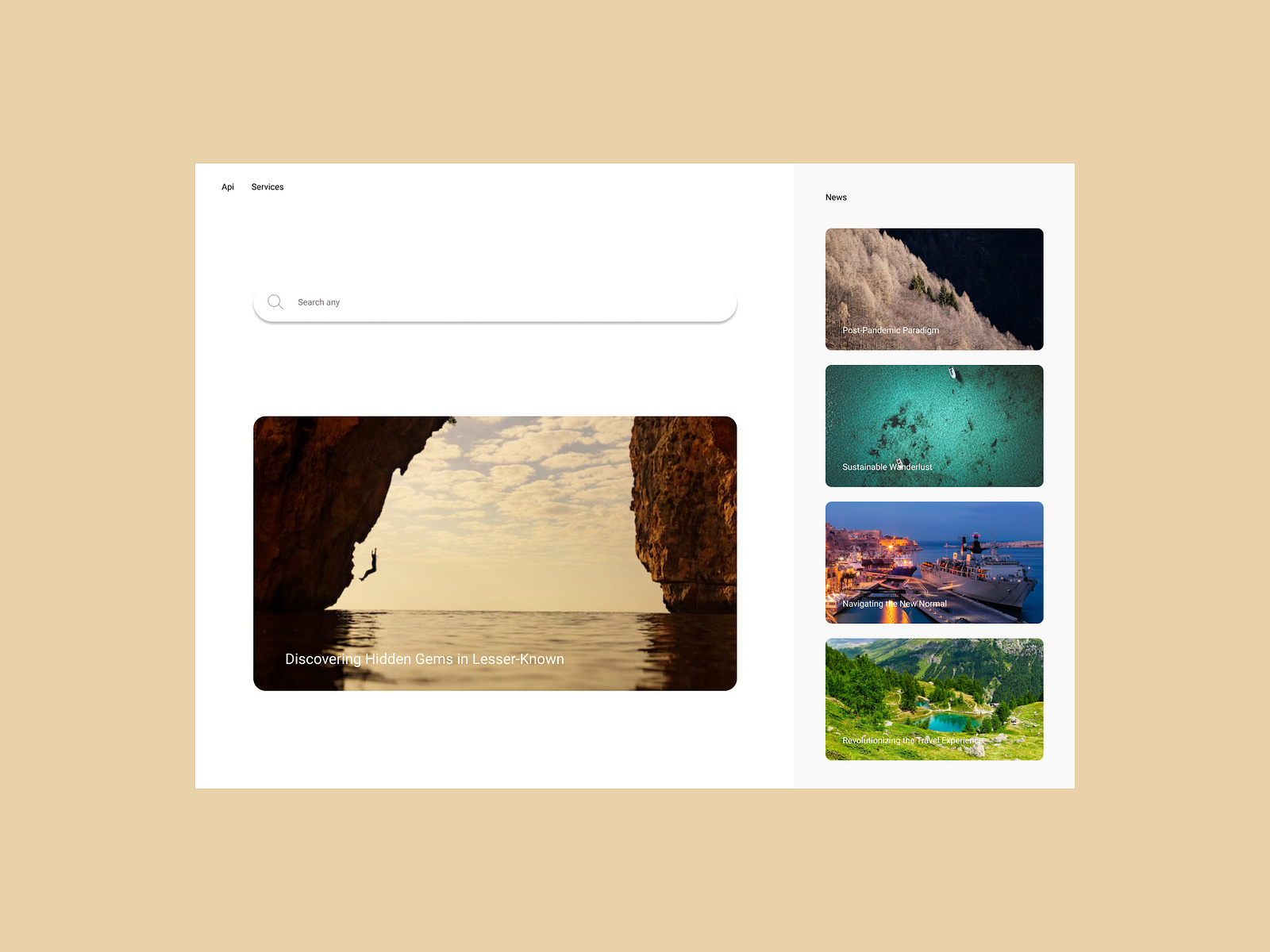 Modern Search UI Kit by ffeeaarr on Dribbble