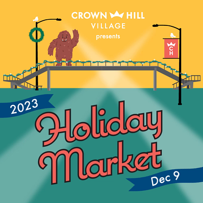 Holiday Market Promo after effects graphic design illustration motion design motion graphics typography