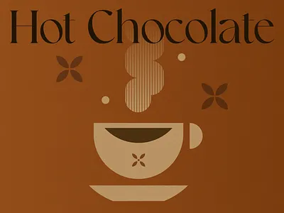 Hot chocolate ☕🍫 adobe illustrator graphic design hotchocolate illustration vector