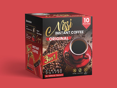 Coffee Box packaging amazon product packaging box design box packaging coffee box packaging design illustration packaging design ui