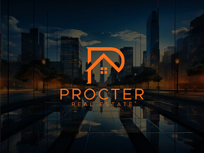 Procter Real Estate Logo design & identity Design corporate branding show less