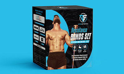 Fitness Accessories packaging amazon product packaging box design box packaging fitness accceesories packaging illustartion product design product packaging ui