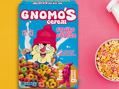 Packaging - Cereales Gnomo del bosque branding graphic design illustration logo packaging