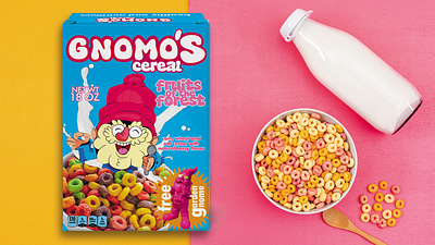 Packaging - Cereales Gnomo del bosque branding graphic design illustration logo packaging