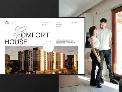 Real Estate Website corporate website design figma real estate ui ux web webdesign website