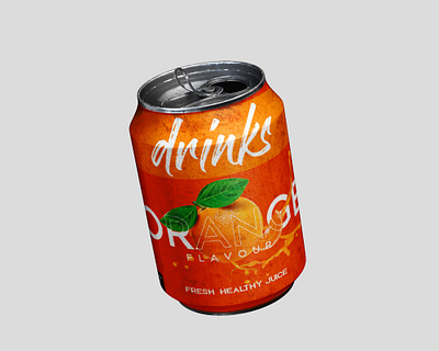 Orange, Banana & Strawberry Drinks Lavel Design drinks graphic design label design product design visualization