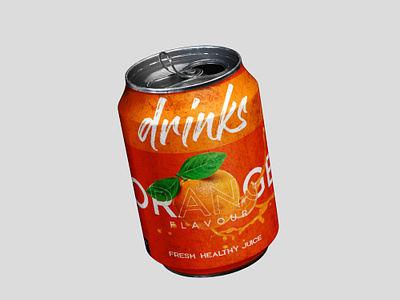 Orange, Banana & Strawberry Drinks Lavel Design drinks graphic design label design product design visualization