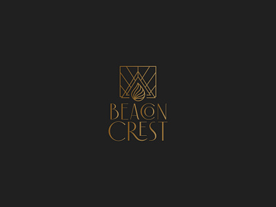 Beaconcrest | Brand Exploration design elegant flame graphic design hotel logo resort