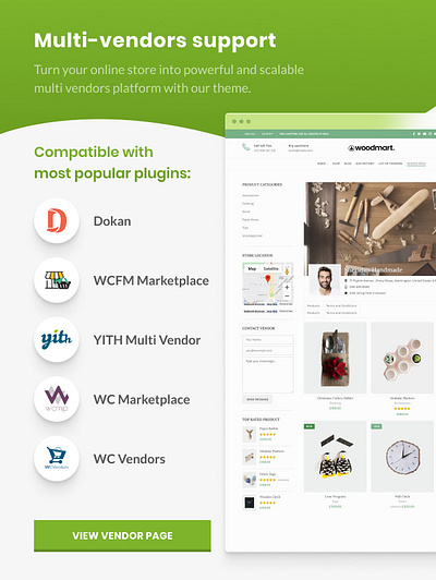 WoodMart - Multipurpose WooCommerce Theme website template